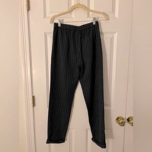 Urban Outfitters Blue pinstripe pants. Size XS. Never worn. Like new!